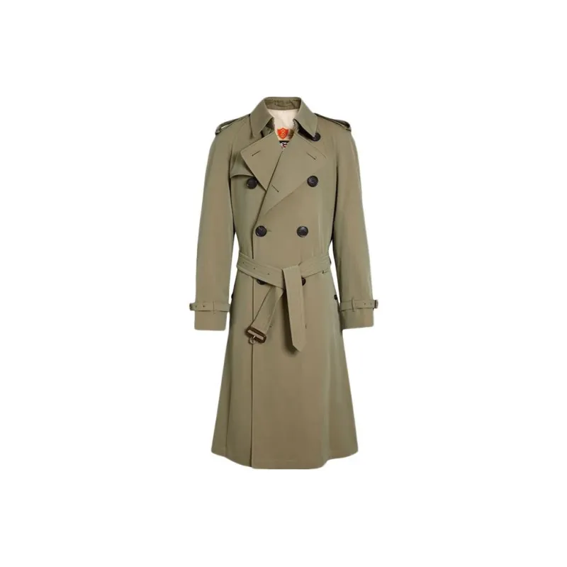 Burberry Coats Men Brown-0