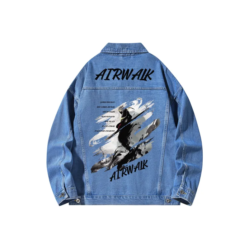 Airwalk Denim Jackets Unisex-8