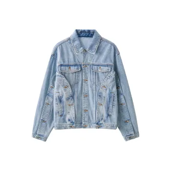 Daisy Fellowes Denim Jacket Unisex Denim Blue