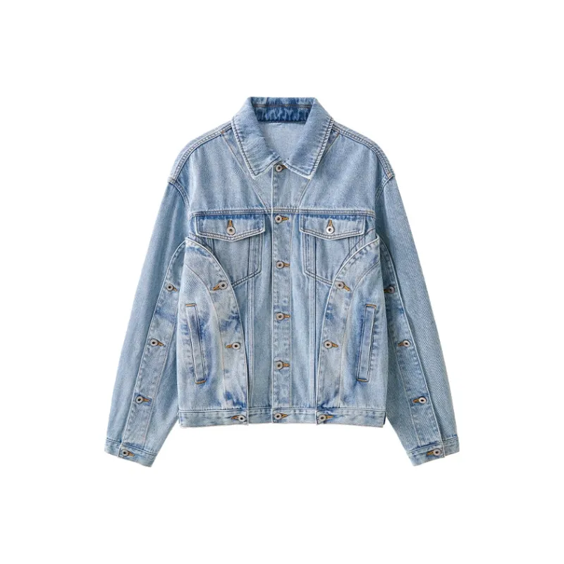 Daisy Fellowes Denim Jacket Unisex Denim Blue-0