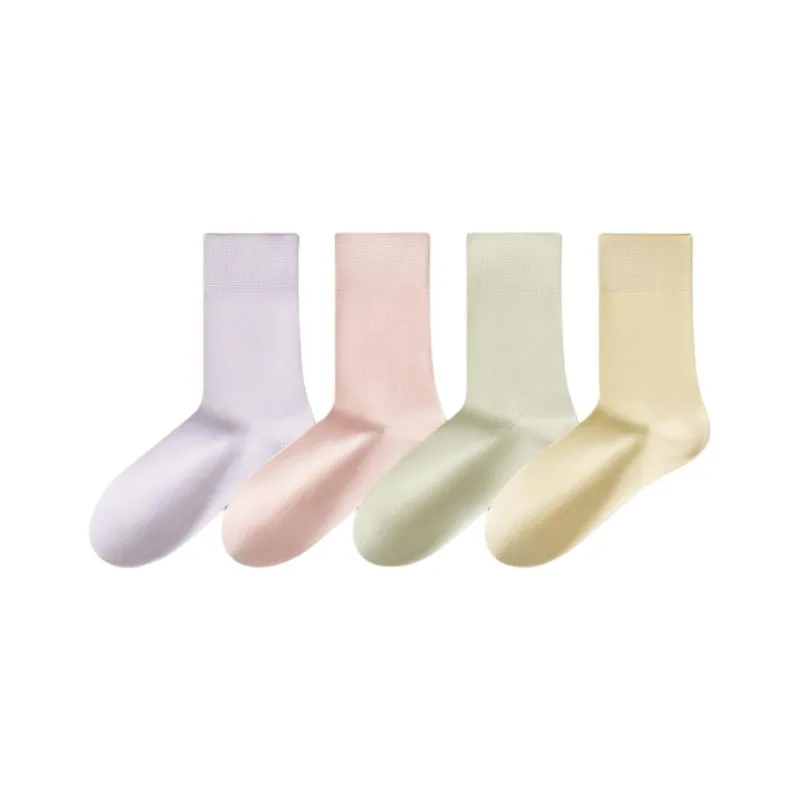 Temooues Mid Calf Socks Women's Combo Set-6