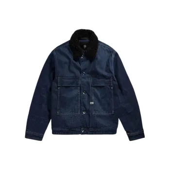 G STAR RAW Jackets & Coats Men's Dark Blue