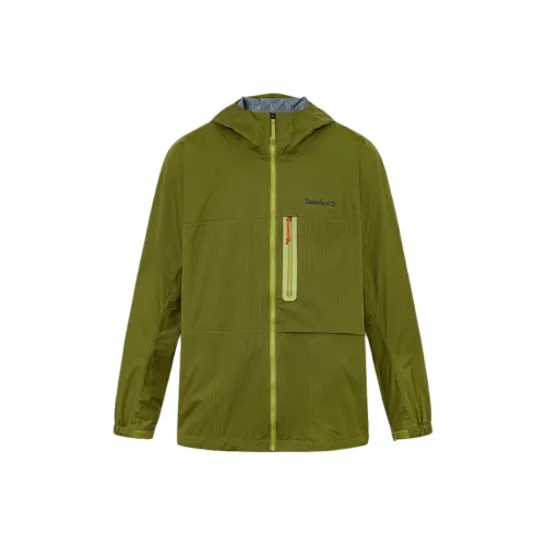 Timberland Waterproof And Windproof Windbreaker Jacket Men's Avocado Green