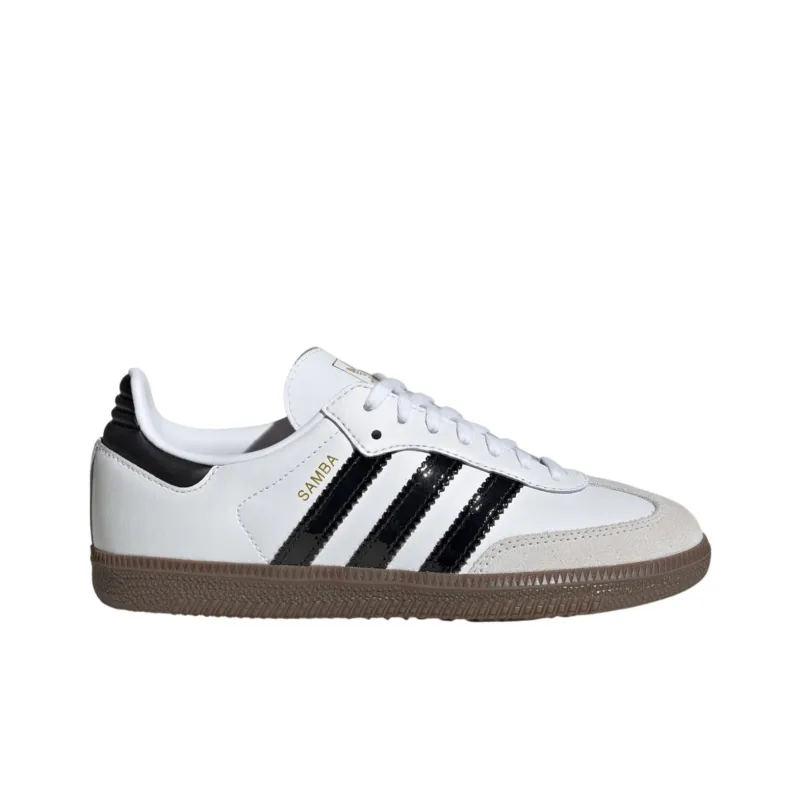 Adidas Originals Samba Low Top Skateboard Shoes Unisex White-1