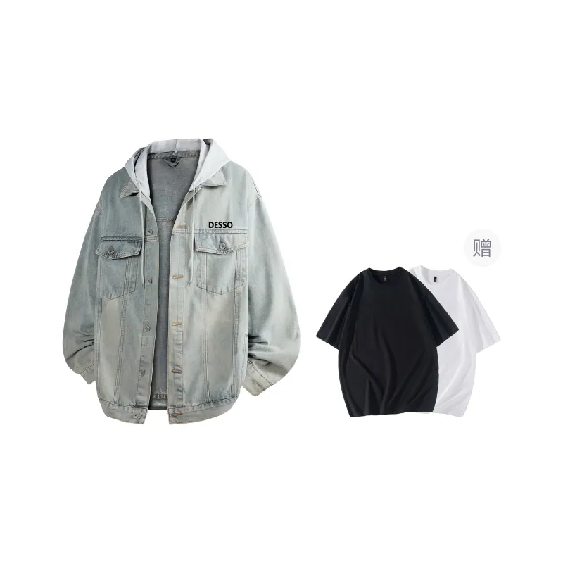 DESSO Denim Jackets Unisex-14