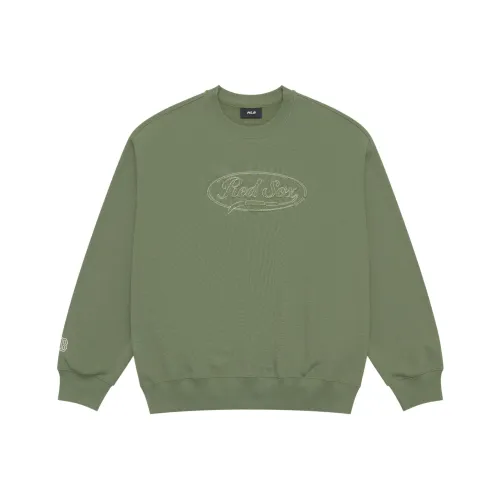 MLB MLB Preppy Style Collection Boston Red Sox SS25 Sweatshirt Unisex Khaki