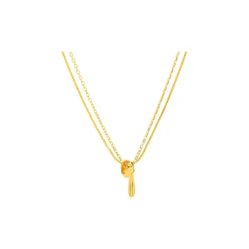 GUDS GAVE S925 Silver Necklaces Women's