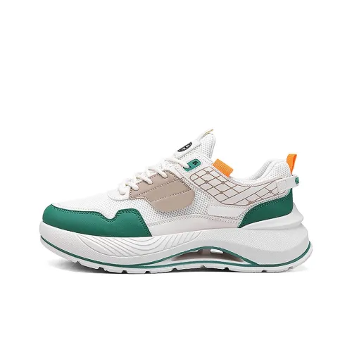Yi Jiabao Low Top Chunky Sneakers Casual Athletic Shoes Versatile Platform Students Trendy Men's Shoes