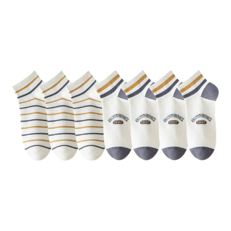 Lan Miao Ankle Socks Men's 7 Pack-2