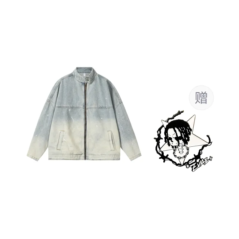 *EVAE+MOB Denim Jackets Unisex-2