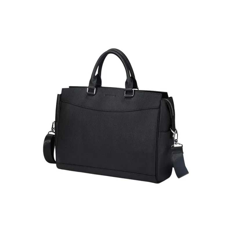 CROSSGEAR Top Grain Cow Leather Briefcase Men's Multicolor-1