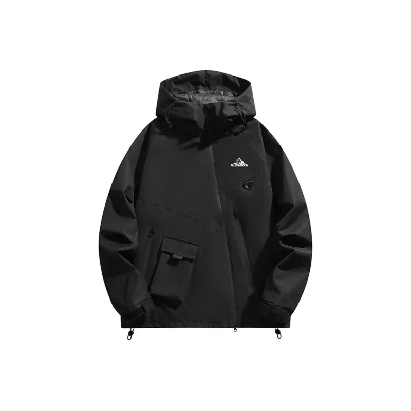 AI3 Iverson China Series Water Resistant Windproof Breathable Wear Resistant Windbreaker Jacket Unisex-0