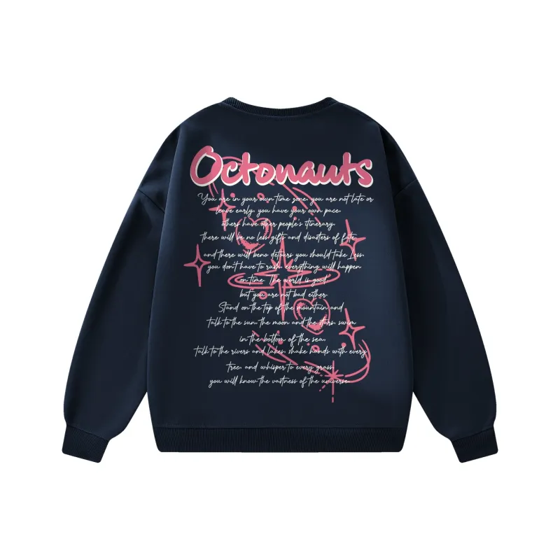 Small Columns Under The Sea Sweatshirt Unisex-14