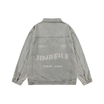 JINBEILE Denim Jackets Unisex