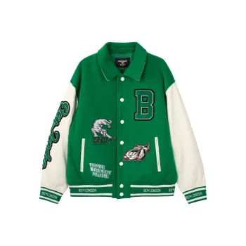 Boy London Baseball Jerseys Unisex Green
