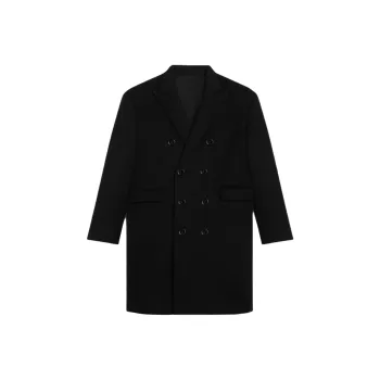 CELINE Double Face Cashmere Overcoat