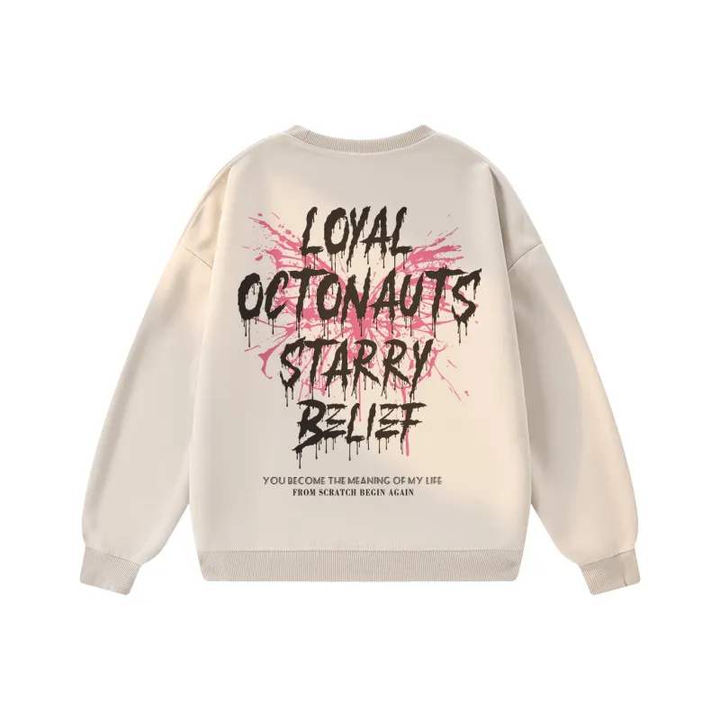 Small Columns Under The Sea Sweatshirt Unisex-16