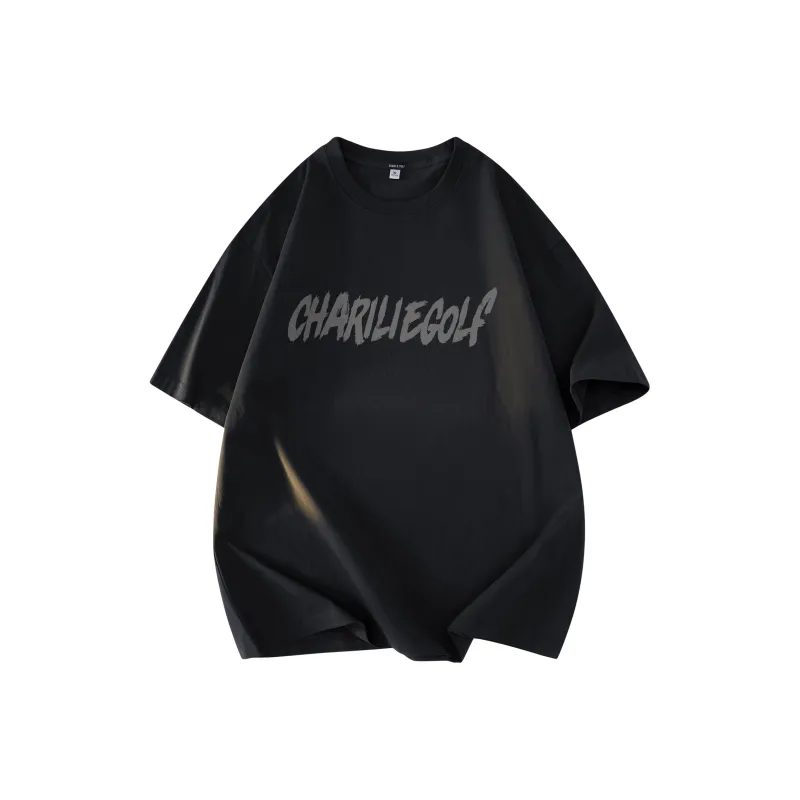 CHARLIE GOLF T Shirt Unisex Black-1