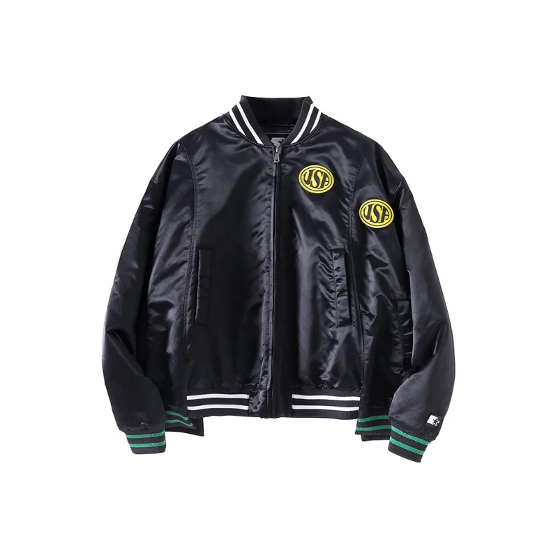 STARTER Puffer Jackets Unisex Black-0