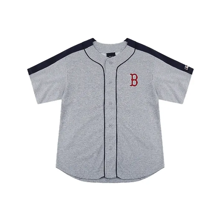 MLB Baseball Jacket Unisex Heather Gray-0