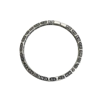 FUYUFU 999 Fine Silver Sterling Silver Bracelets Women's
