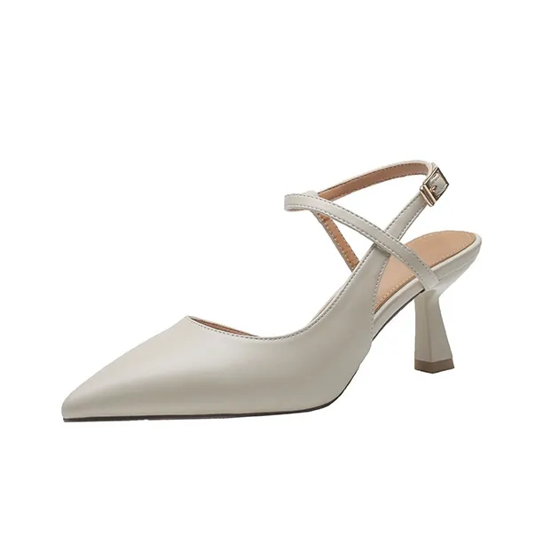 Beijiani Slim Heel High Heels 6CM Women's-0