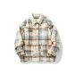 Plain Blue White Plaid