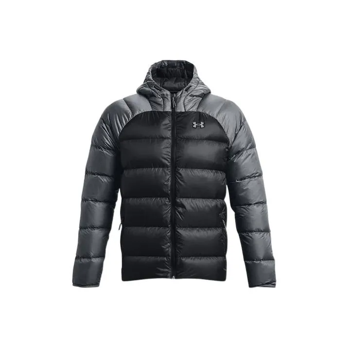 Under Armour Down Jacket Men's Black Gray Color-0