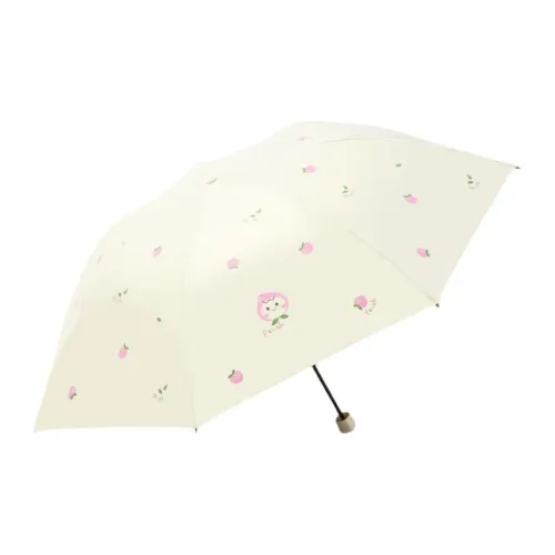 LUNNIFEIYA UV Protection Cute Manual Sun Umbrella