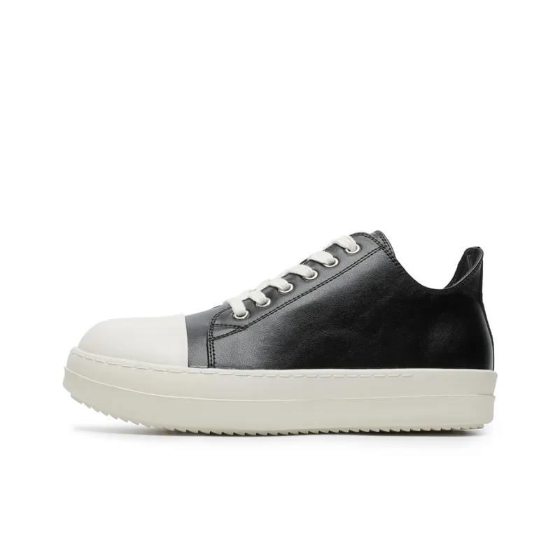 MUYI Low Top Skateboard Shoes Unisex Black-0