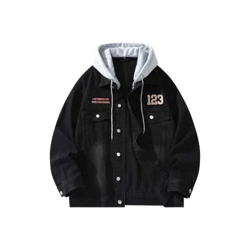 SESAME STREET Denim Double jacket Unisex