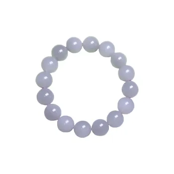 Ingenuity Hetian Jade Bracelets Smoky Purple Unisex