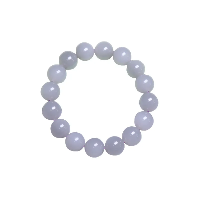 Ingenuity Hetian Jade Bracelets Smoky Purple Unisex-0