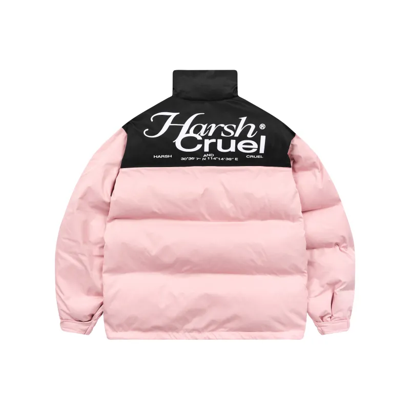 HARSH AND CRUEL Puffer Jackets Unisex-3