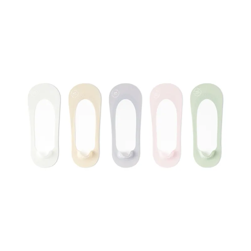 B&C.Room No Show Socks Women's 5 Pack-14