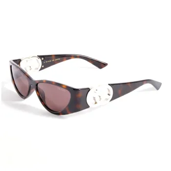 GUCCI Acetate Cat Eye Sunglasses Unisex Tortoiseshell