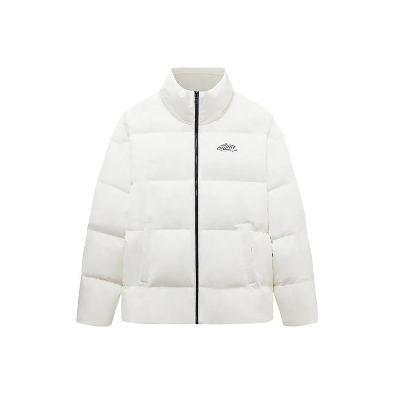 Anta Life Collection Down Jacket Unisex Ivory White-0