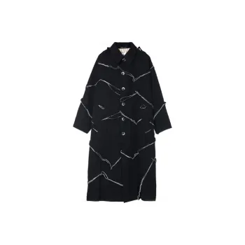 Yohji Yamamoto Coats Unisex Black