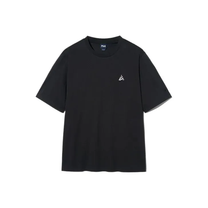 FILA Supima T Shirt Unisex Black-0