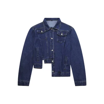EYEUNDERSTAND Denim Jacket Unisex Blue
