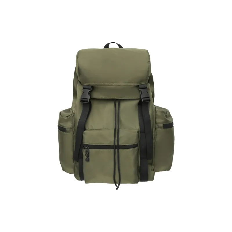 H YXIANG Nylon With Mesh Backpack Regular Unisex Multicolor-2