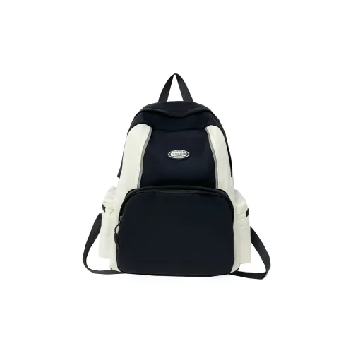 H YXIANG Composite Cloth Backpack Unisex Multicolor