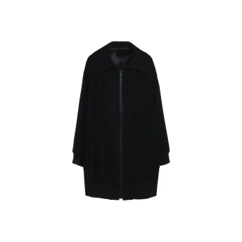 Yohji Yamamoto Coats Unisex Black