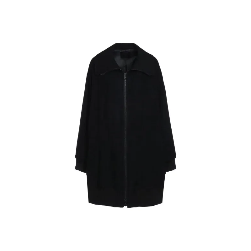 Yohji Yamamoto Coats Unisex Black-0