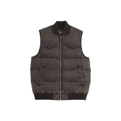 Levis Vests Men Gray
