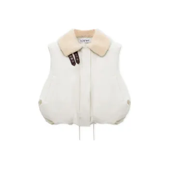 LOEWE FW24 Vest Coat Men's Ivory