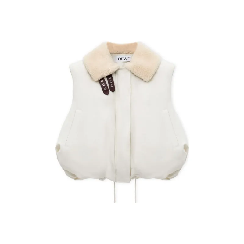 LOEWE FW24 Vest Coat Men's Ivory-0