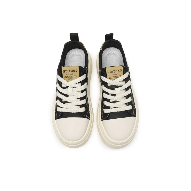ABCIU Breathable, Lightweight, And Abrasion Resistant Low Top Canvas Shoes Men's-3