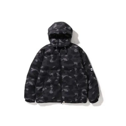 A BATHING APE Color Camo Relaxed Fit Down Jacket