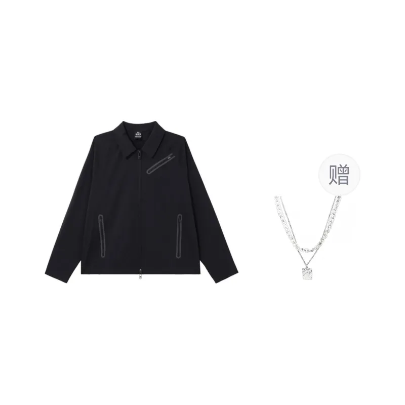 Under Armour Jackets Coats Unisex Black Comes With Necklace-0